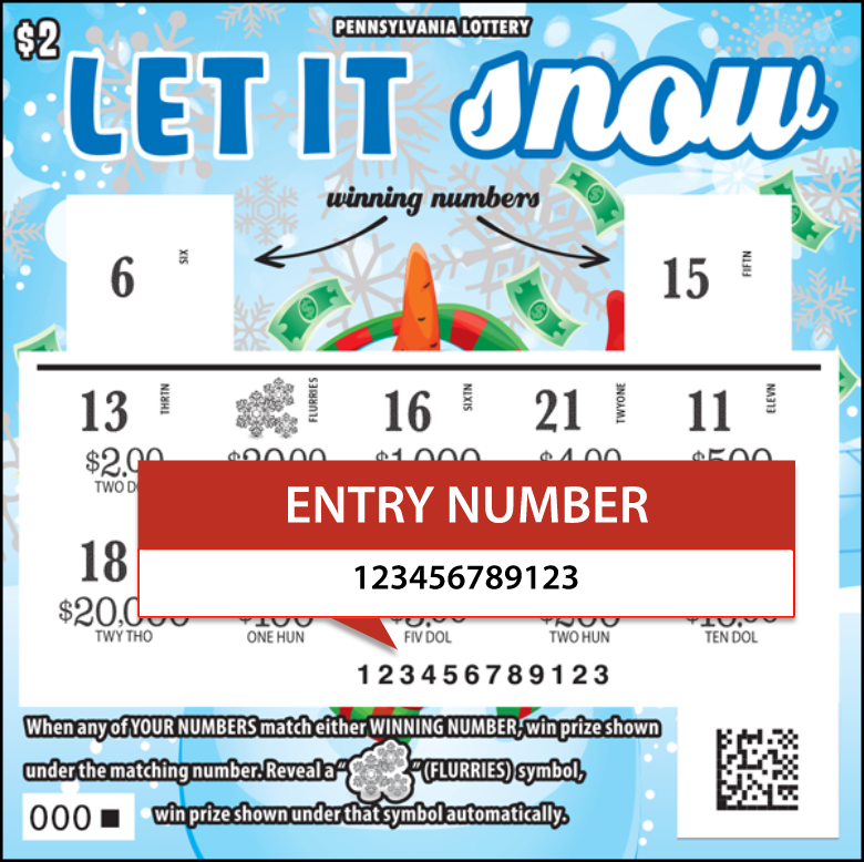 entry number ticket