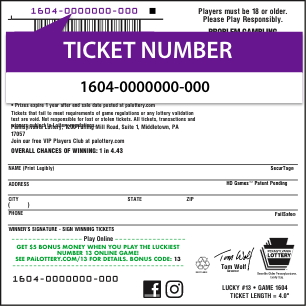 Ticket number
